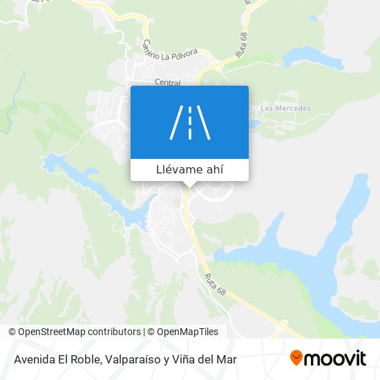 Mapa de Avenida El Roble