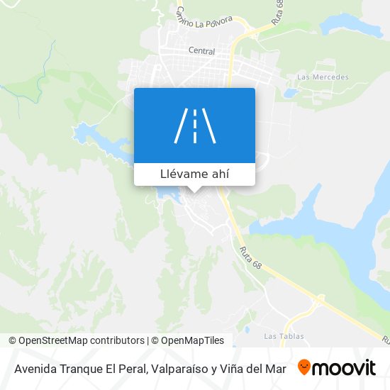 Mapa de Avenida Tranque El Peral