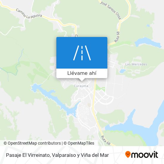 Mapa de Pasaje El Virreinato