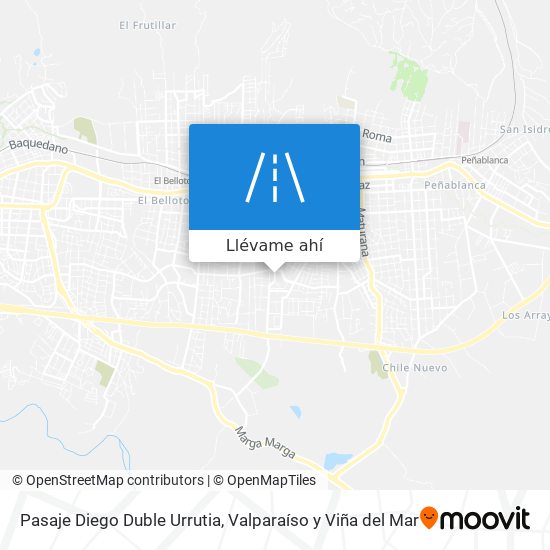 Mapa de Pasaje Diego Duble Urrutia