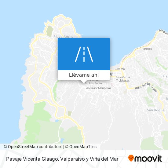 Mapa de Pasaje Vicenta Glaago