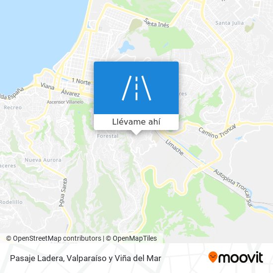 Mapa de Pasaje Ladera