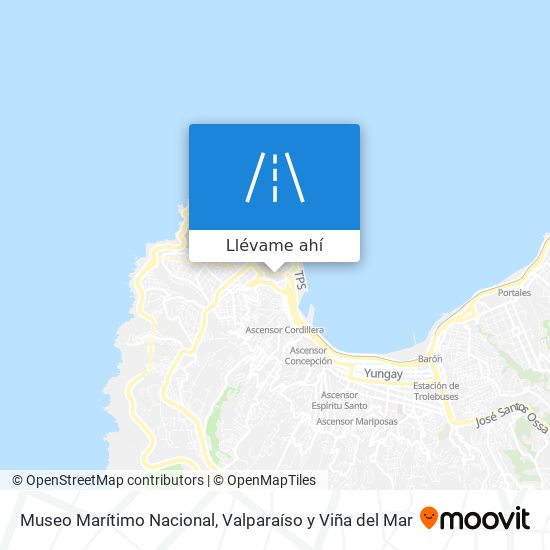 Mapa de Museo Marítimo Nacional