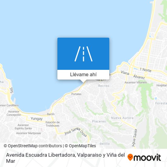 Mapa de Avenida Escuadra Libertadora