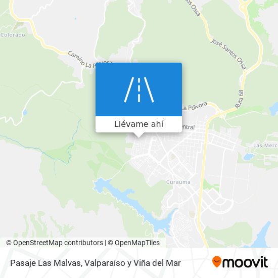 Mapa de Pasaje Las Malvas