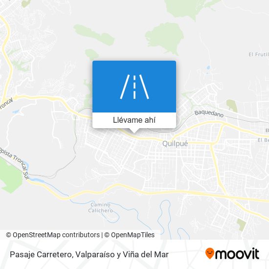 Mapa de Pasaje Carretero