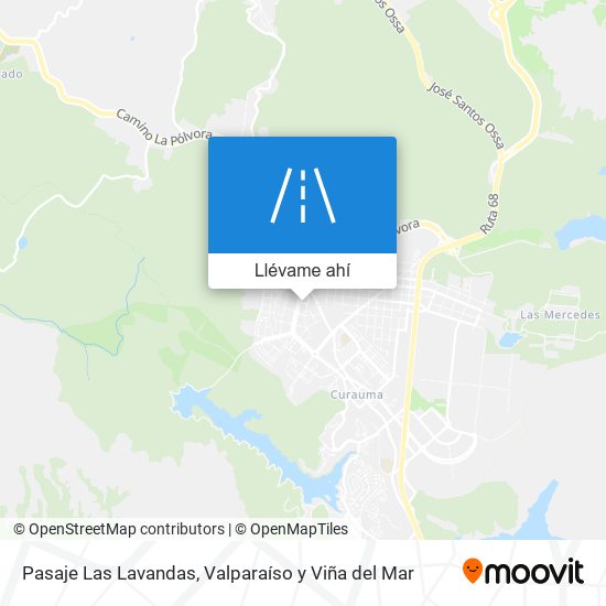 Mapa de Pasaje Las Lavandas