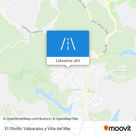 Mapa de El Olivillo