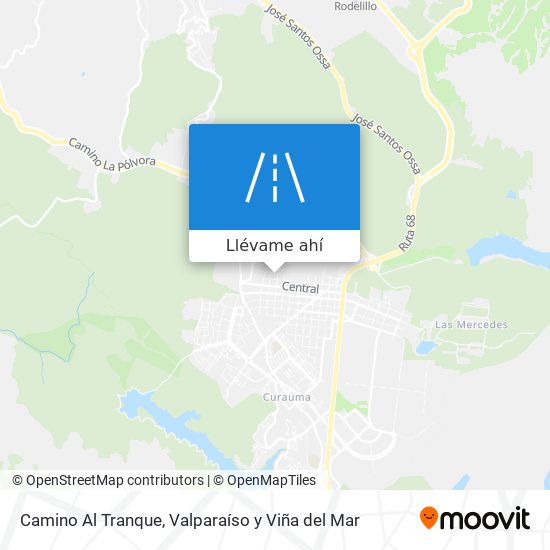 Mapa de Camino Al Tranque