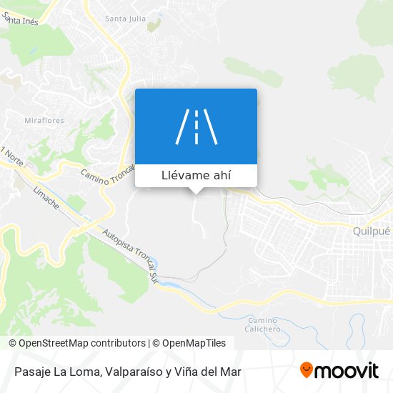 Mapa de Pasaje La Loma