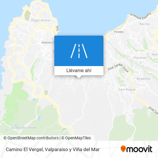 Mapa de Camino El Vergel