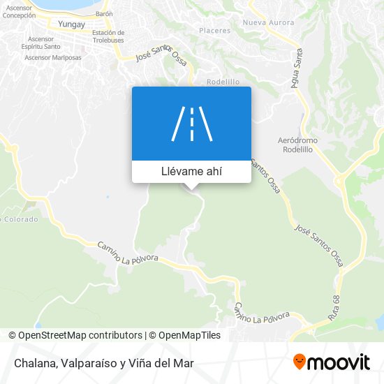 Mapa de Chalana