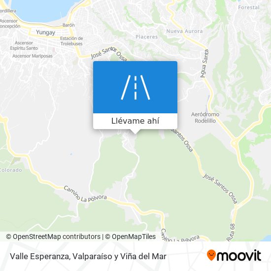 Mapa de Valle Esperanza