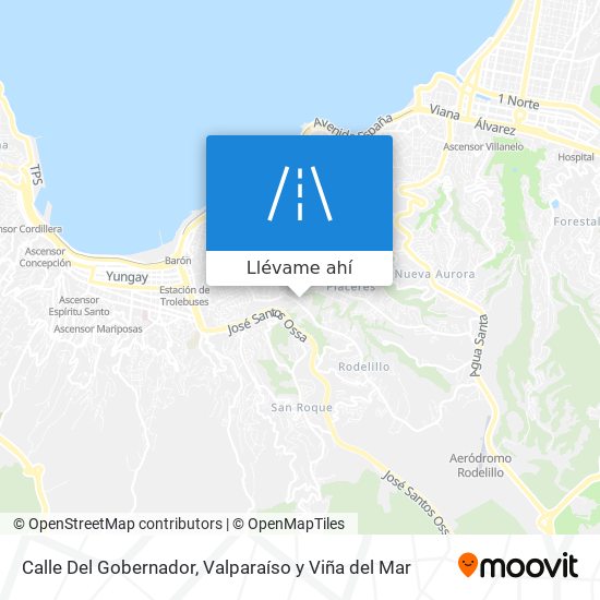 Mapa de Calle Del Gobernador