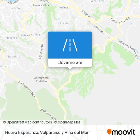 Mapa de Nueva Esperanza