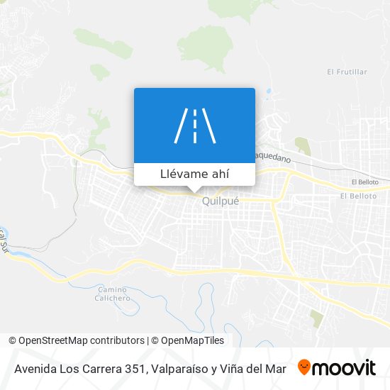 Mapa de Avenida Los Carrera 351