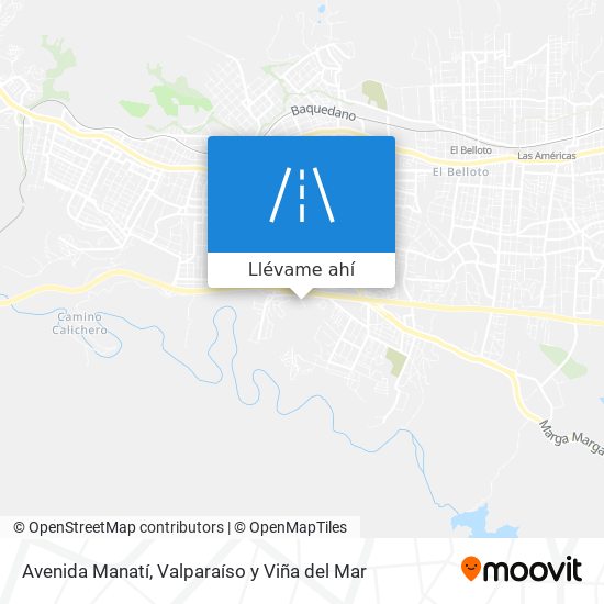 Mapa de Avenida Manatí