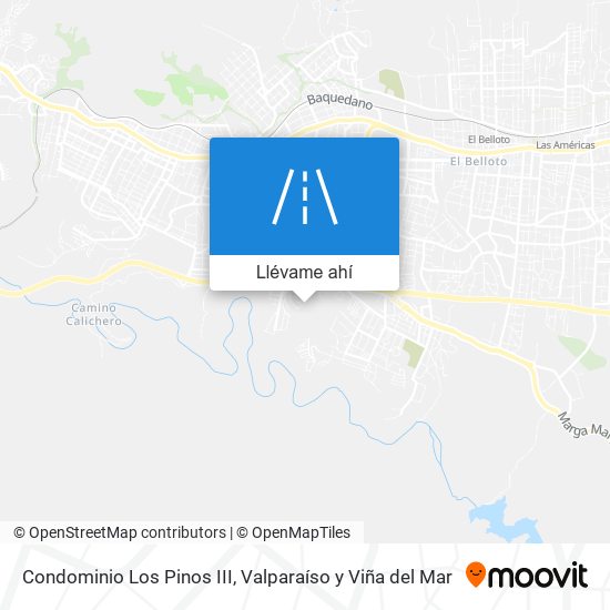 Mapa de Condominio Los Pinos III