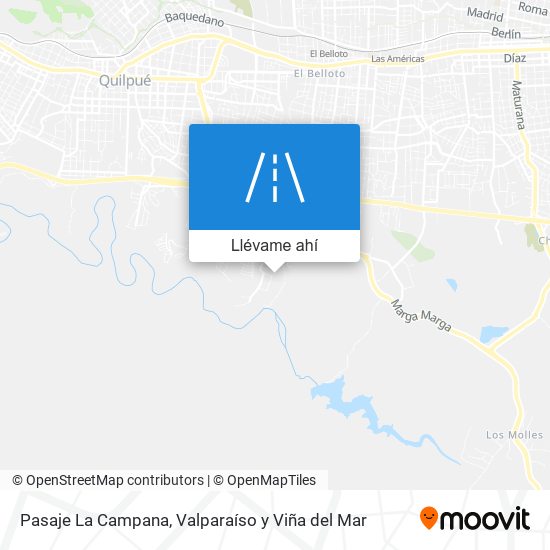 Mapa de Pasaje La Campana