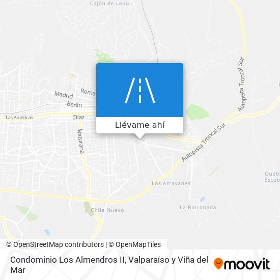Mapa de Condominio Los Almendros II