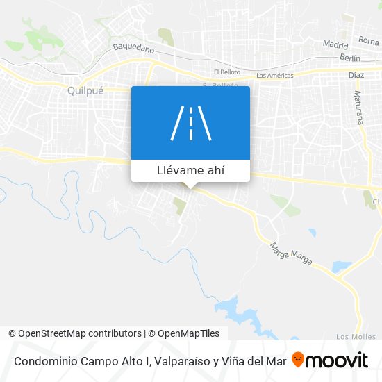 Mapa de Condominio Campo Alto I