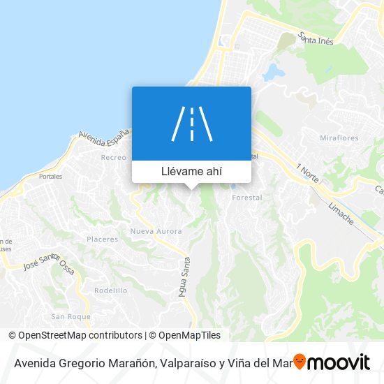 Mapa de Avenida Gregorio Marañón