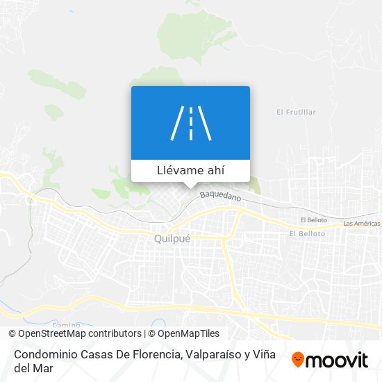 Mapa de Condominio Casas De Florencia