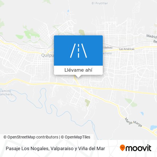 Mapa de Pasaje Los Nogales