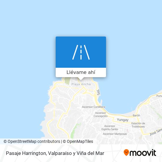 Mapa de Pasaje Harrington