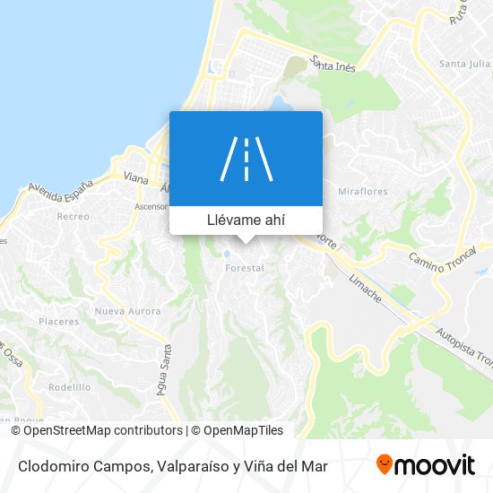 Mapa de Clodomiro Campos