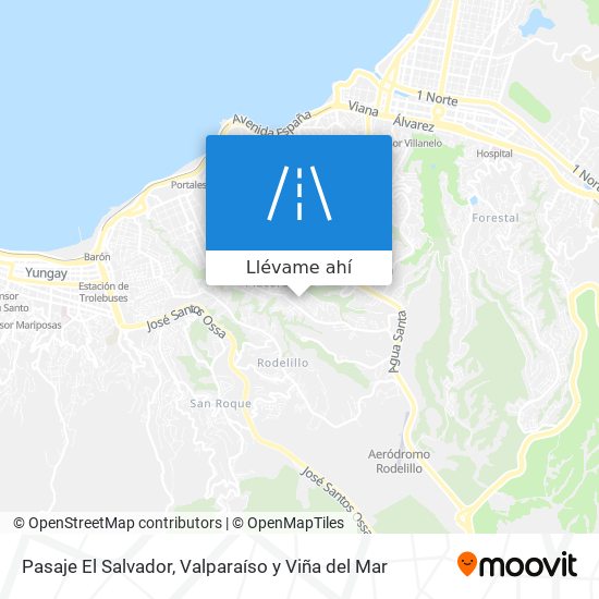 Mapa de Pasaje El Salvador