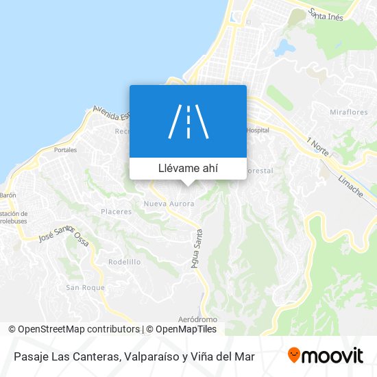 Mapa de Pasaje Las Canteras