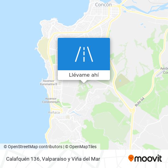 Mapa de Calafquén 136