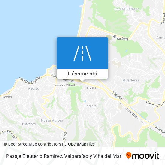 Mapa de Pasaje Eleuterio Ramirez