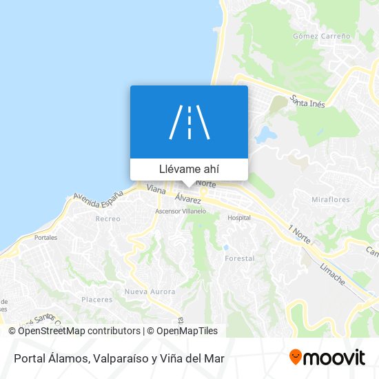 Mapa de Portal Álamos