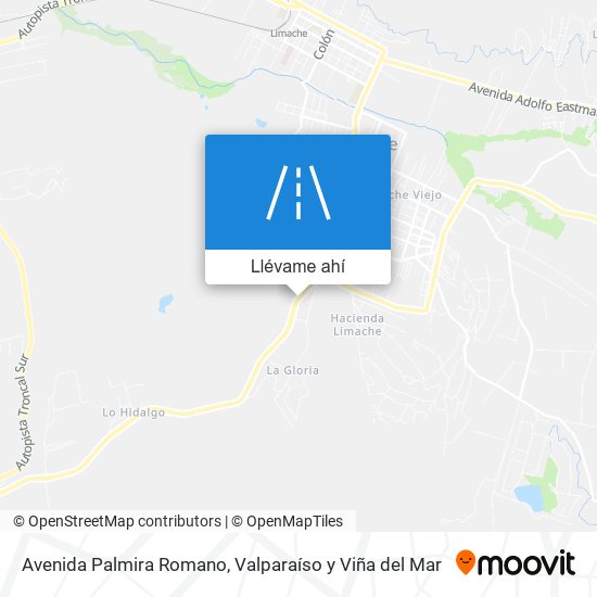 Mapa de Avenida Palmira Romano