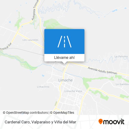 Mapa de Cardenal Caro