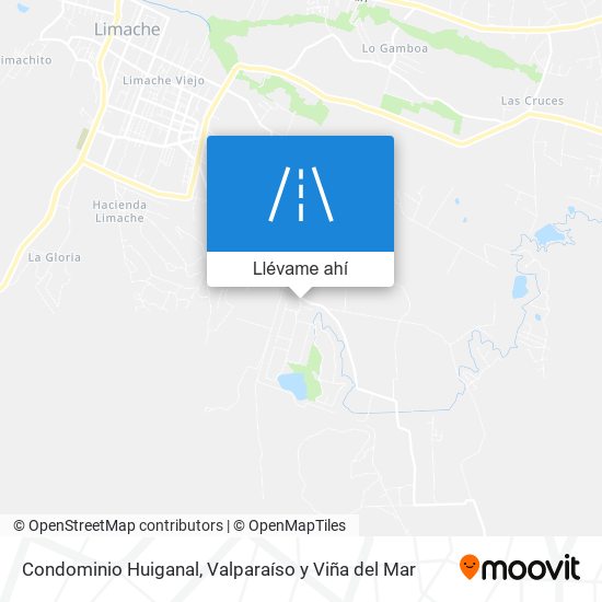 Mapa de Condominio Huiganal