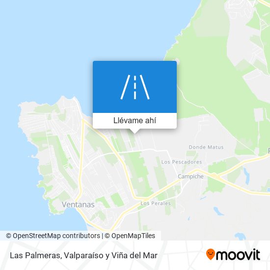 Mapa de Las Palmeras