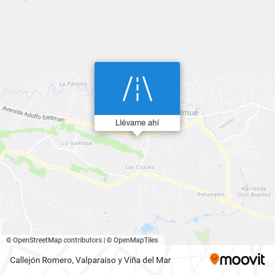 Mapa de Callejón Romero
