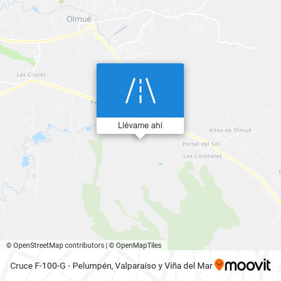 Mapa de Cruce F-100-G - Pelumpén