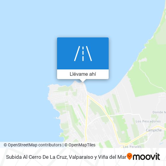 Mapa de Subida Al Cerro De La Cruz