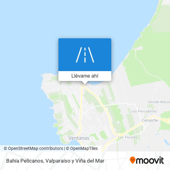 Mapa de Bahía Pelícanos