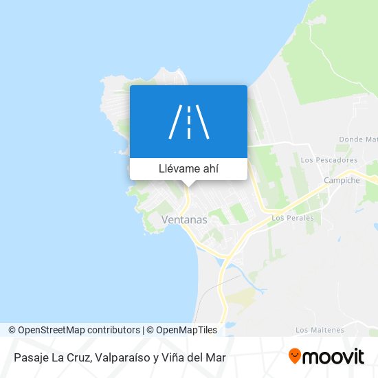 Mapa de Pasaje La Cruz