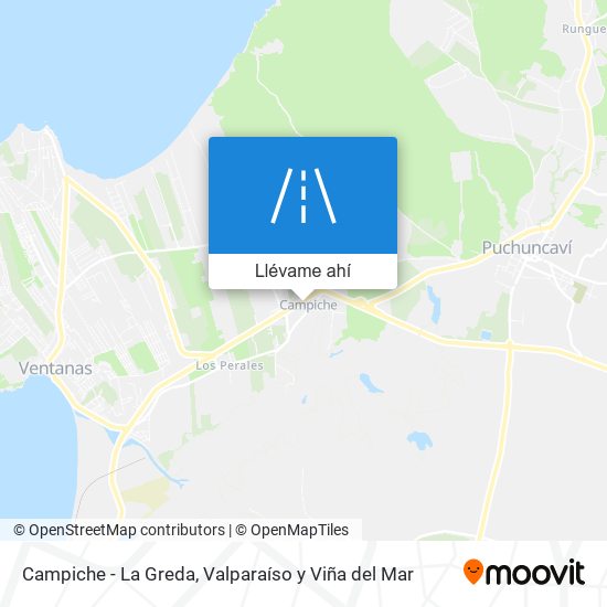 Mapa de Campiche - La Greda