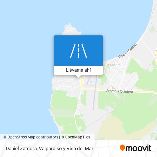 Mapa de Daniel Zamora