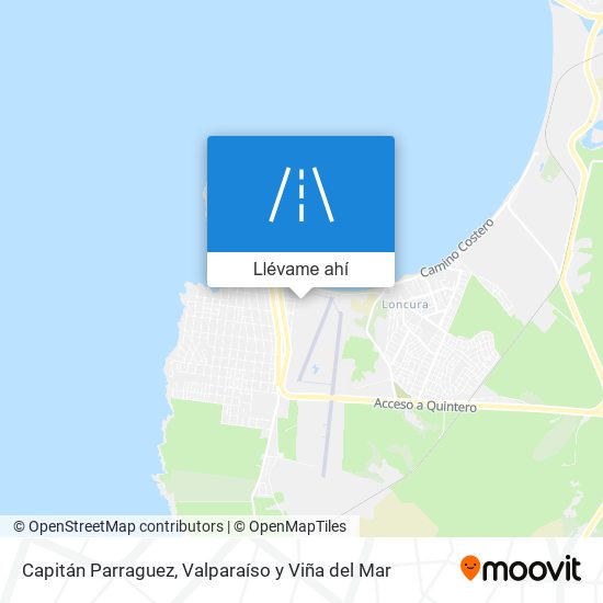 Mapa de Capitán Parraguez