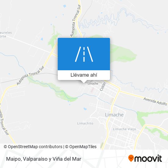 Mapa de Maipo