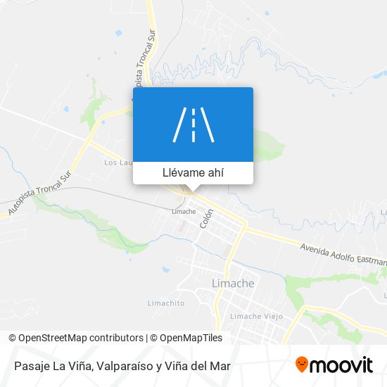 Mapa de Pasaje La Viña