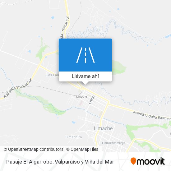 Mapa de Pasaje El Algarrobo